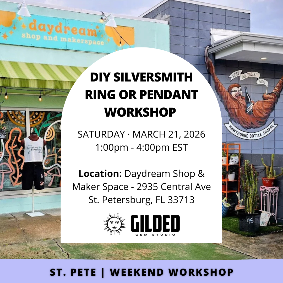 March 21, 2026 - DIY Silversmith Ring or Pendant Workshop