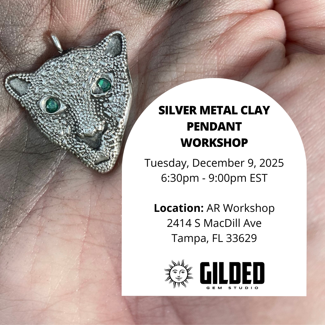December 9, 2025 - Silver Metal Clay Pendant Workshop