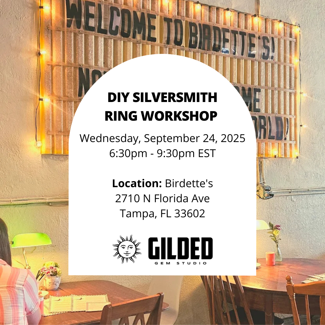 September 24, 2025 - DIY Silversmith Ring Making Workshop