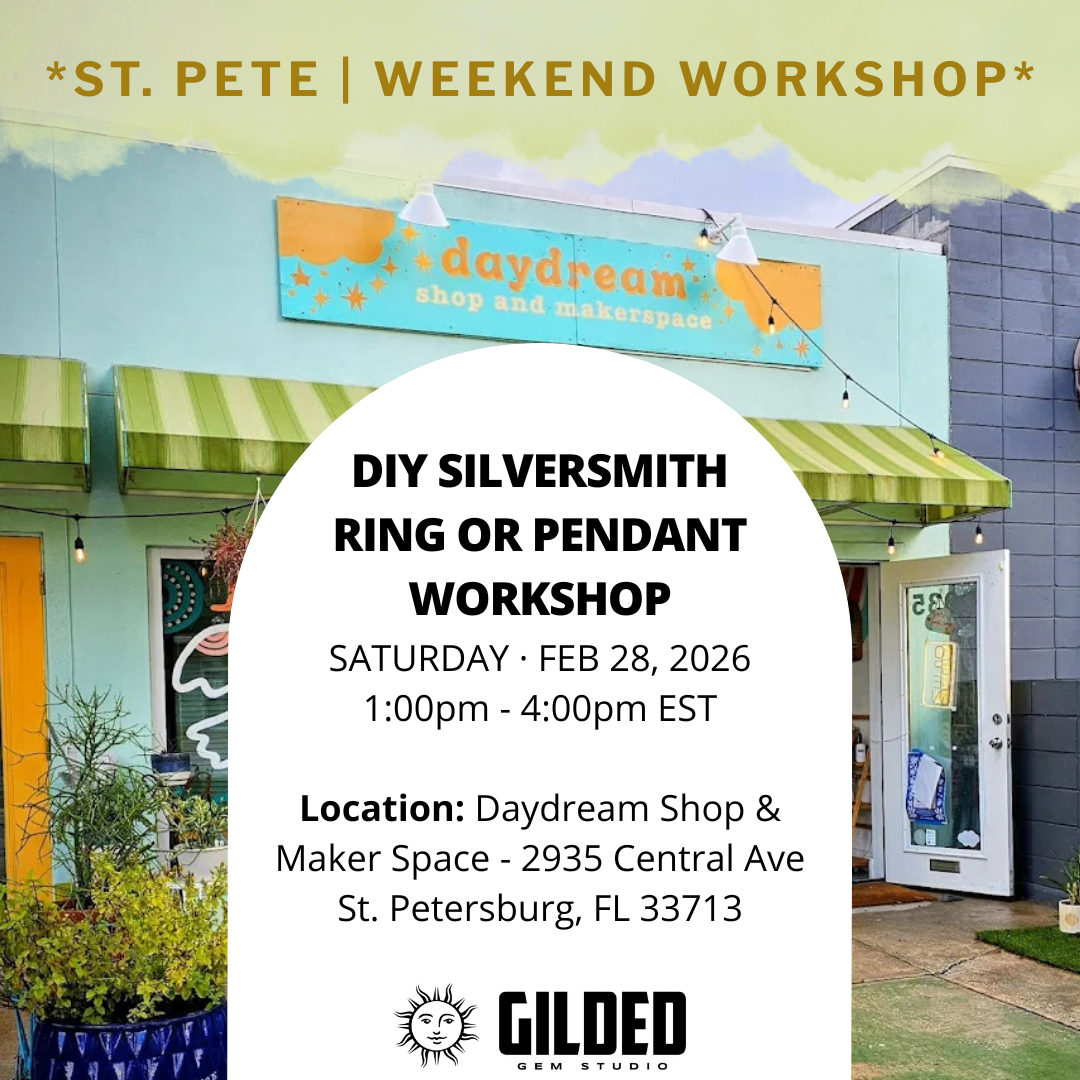 February 28, 2026 - DIY Silversmith Ring or Pendant Workshop