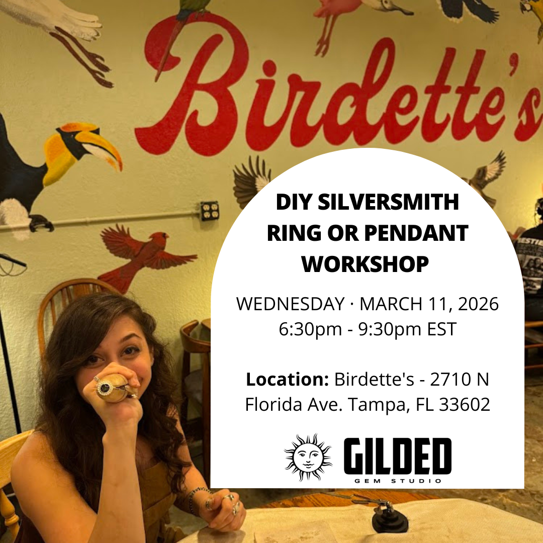 March 11, 2026 - DIY Silversmith Ring or Pendant Workshop