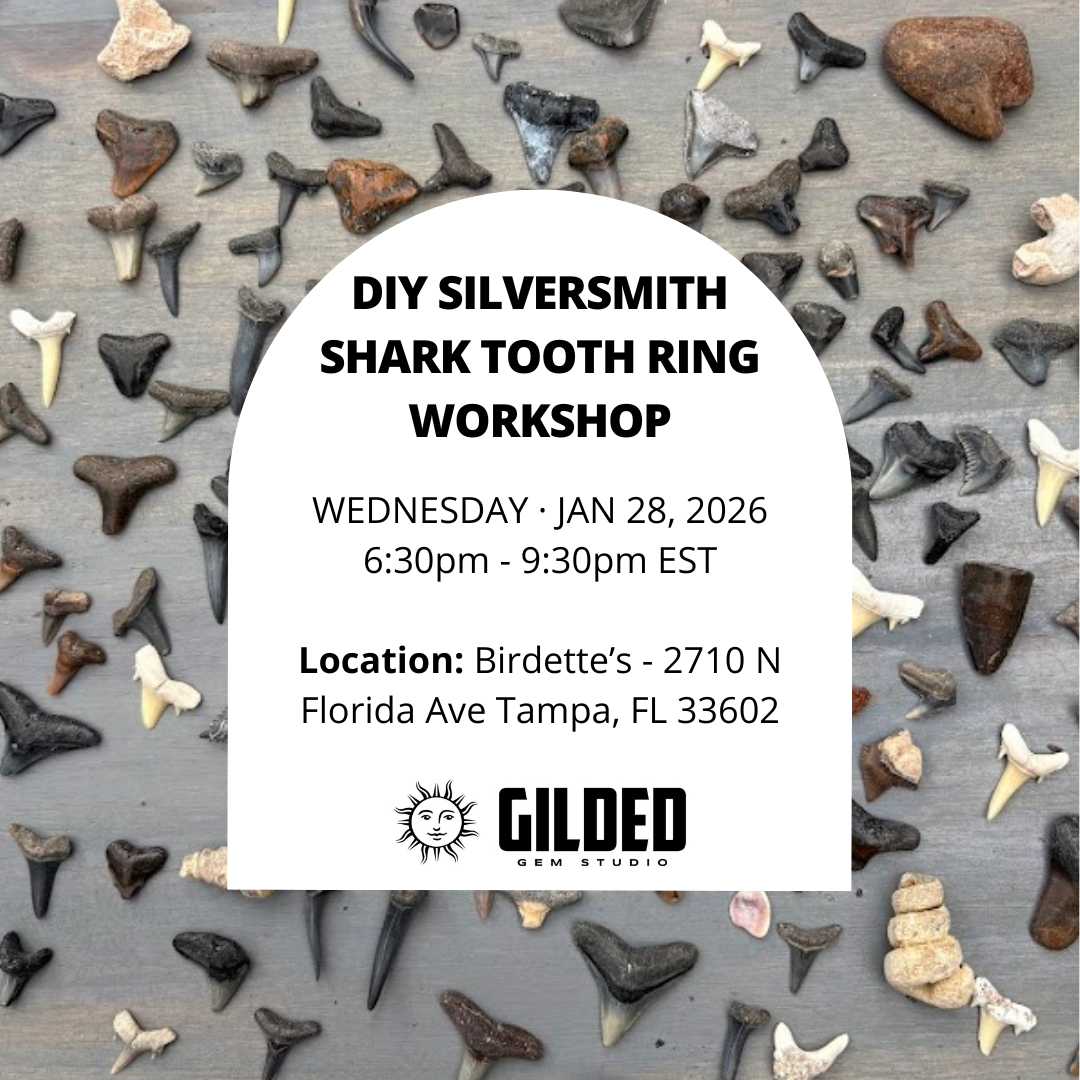 January 28, 2026 - DIY Silversmith Shark Tooth Ring Workshop