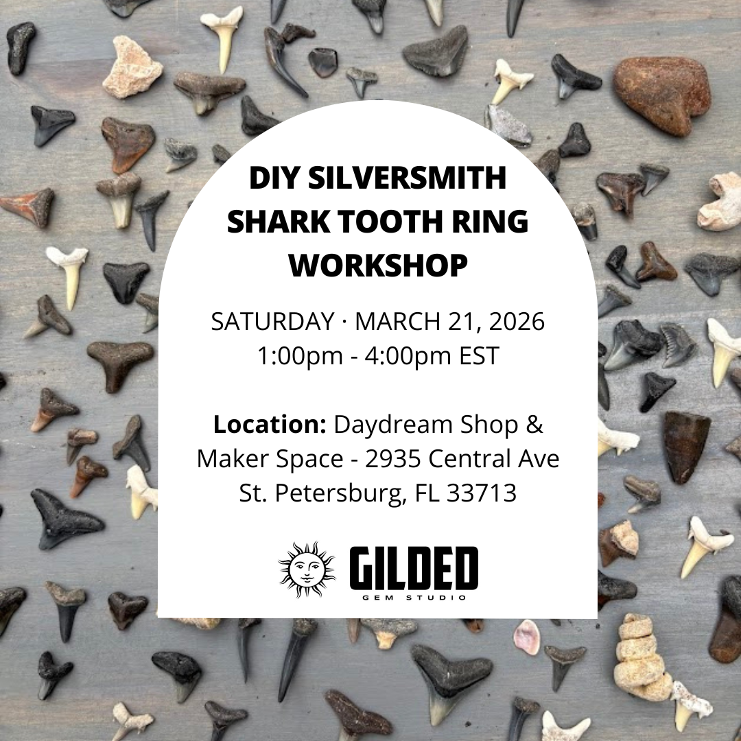 March 21, 2026 - DIY Silversmith Shark Tooth Ring Workshop