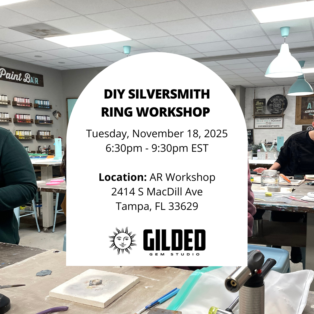 November 18, 2025 - DIY Silversmith Ring Making Workshop