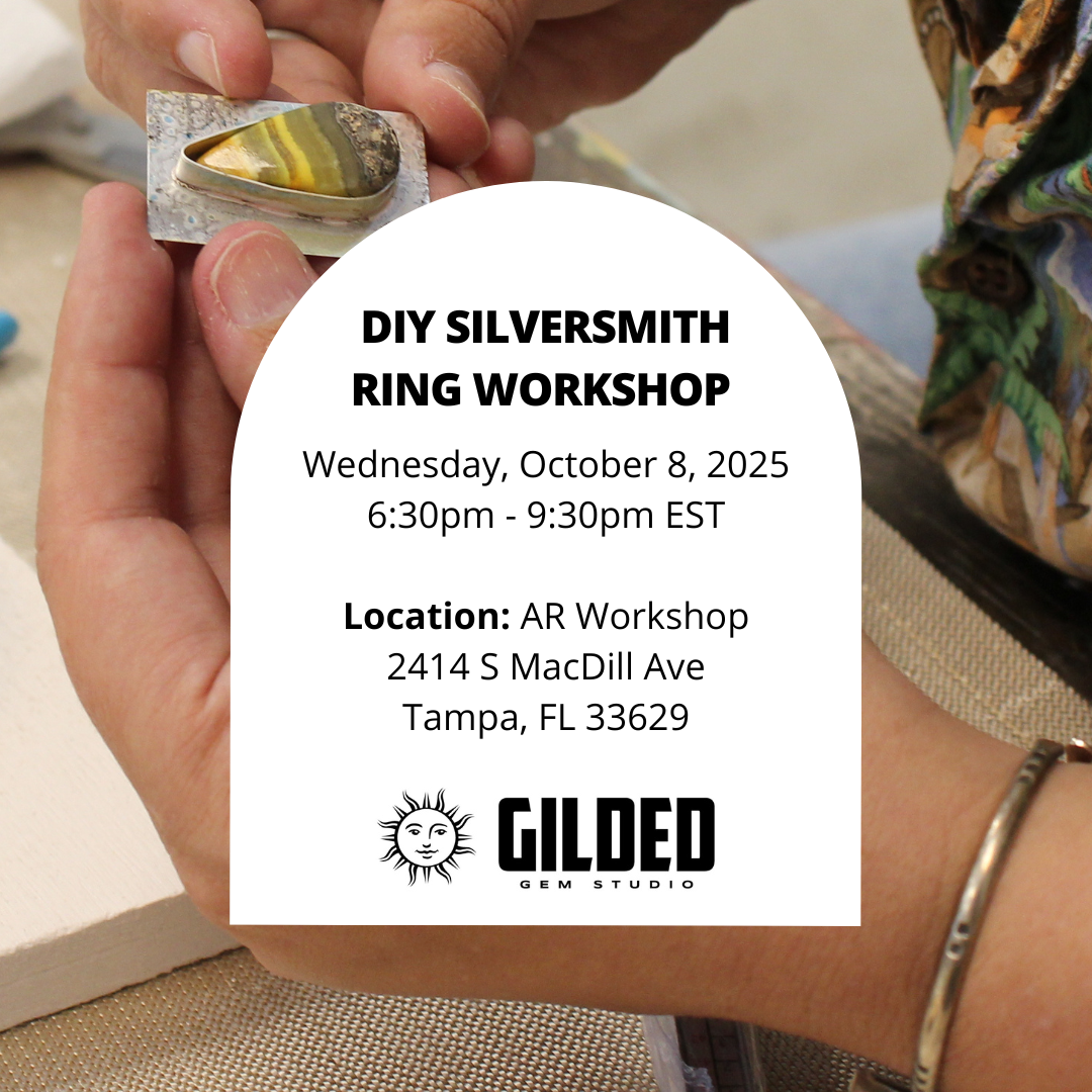 October 8, 2025 - DIY Silversmith Ring Making Workshop