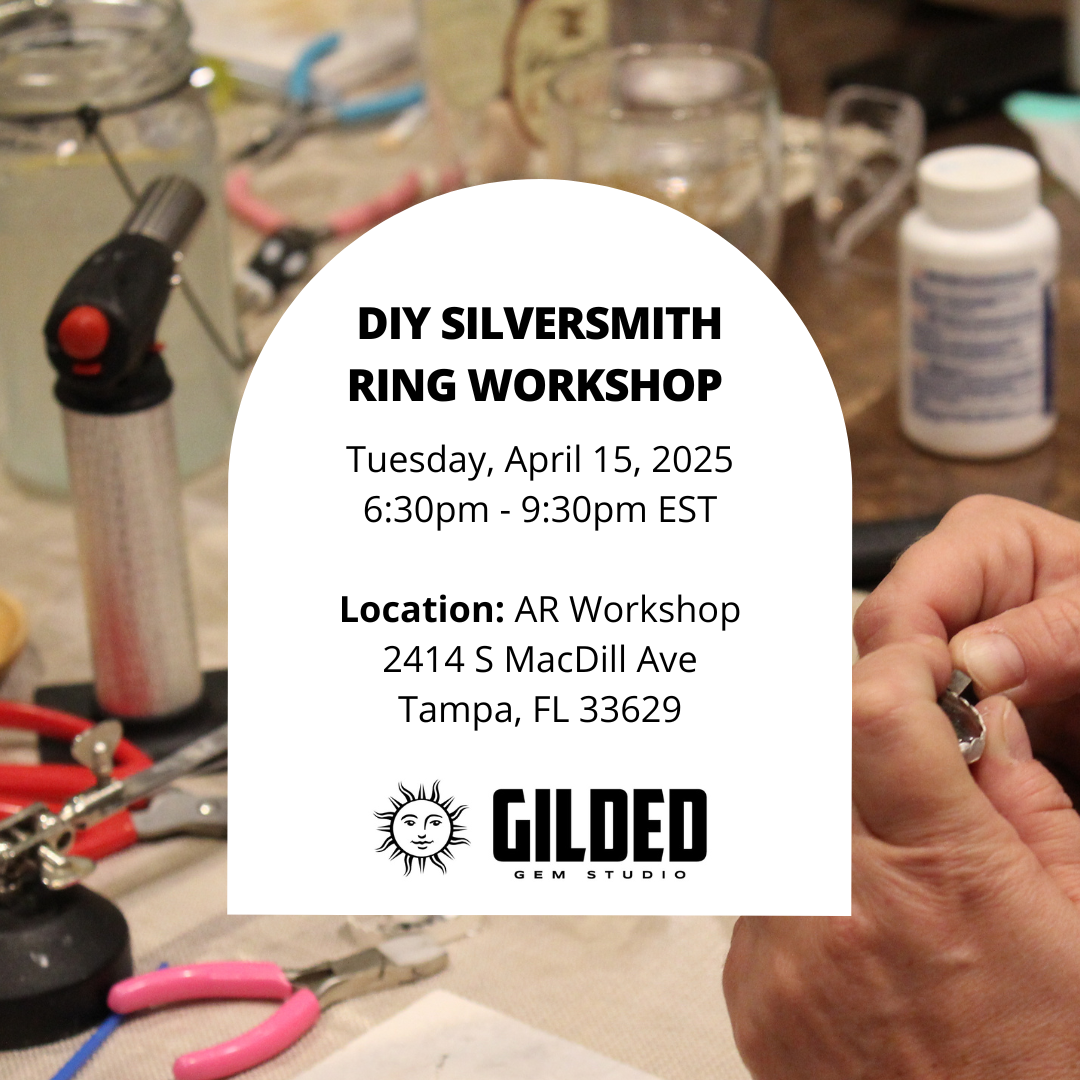 April 15 2025 - DIY Silversmith Ring Making Workshop